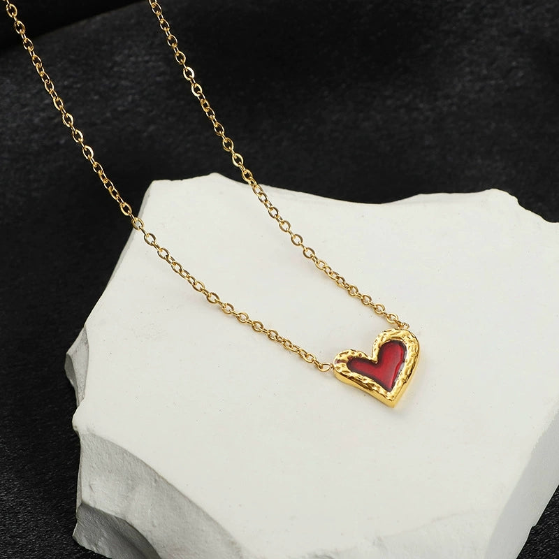 Crimson Heart Necklace