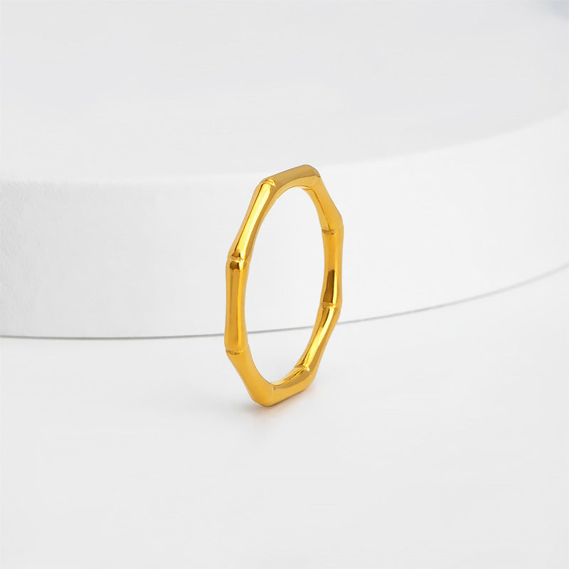 Bamboo Single Joint Ring