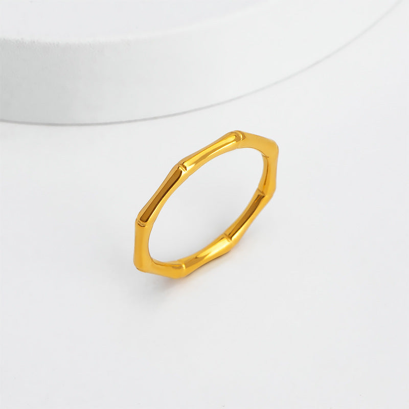Bamboo Single Joint Ring