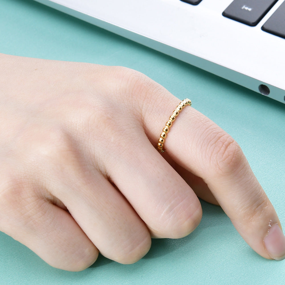 Bubble Gold Ring