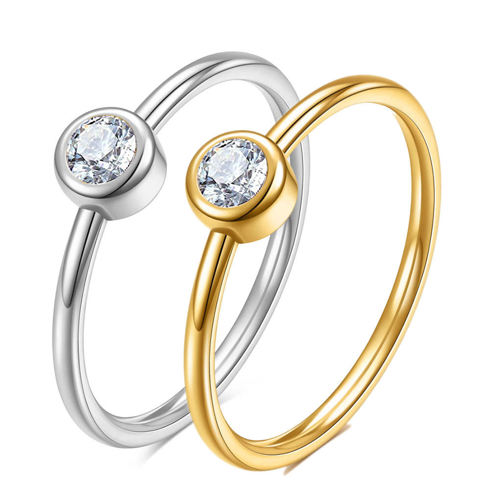 Simple Sparkle Ring