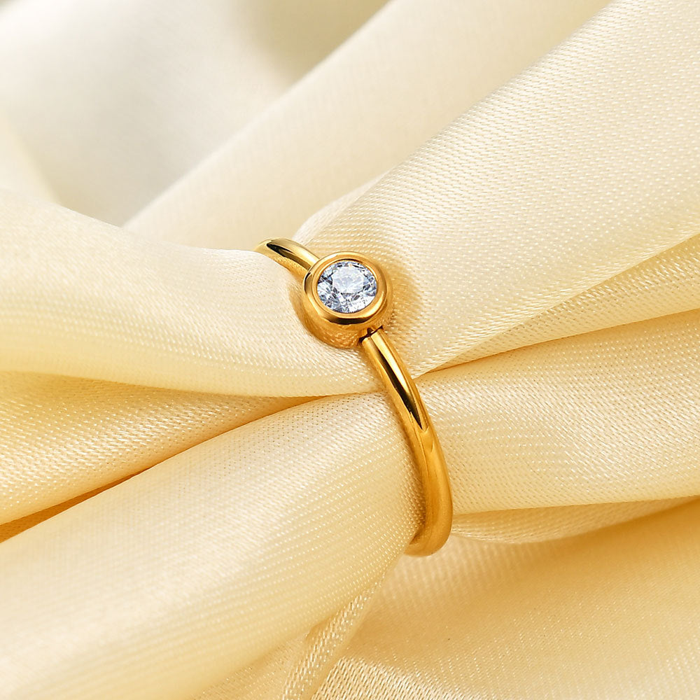 Simple Sparkle Ring