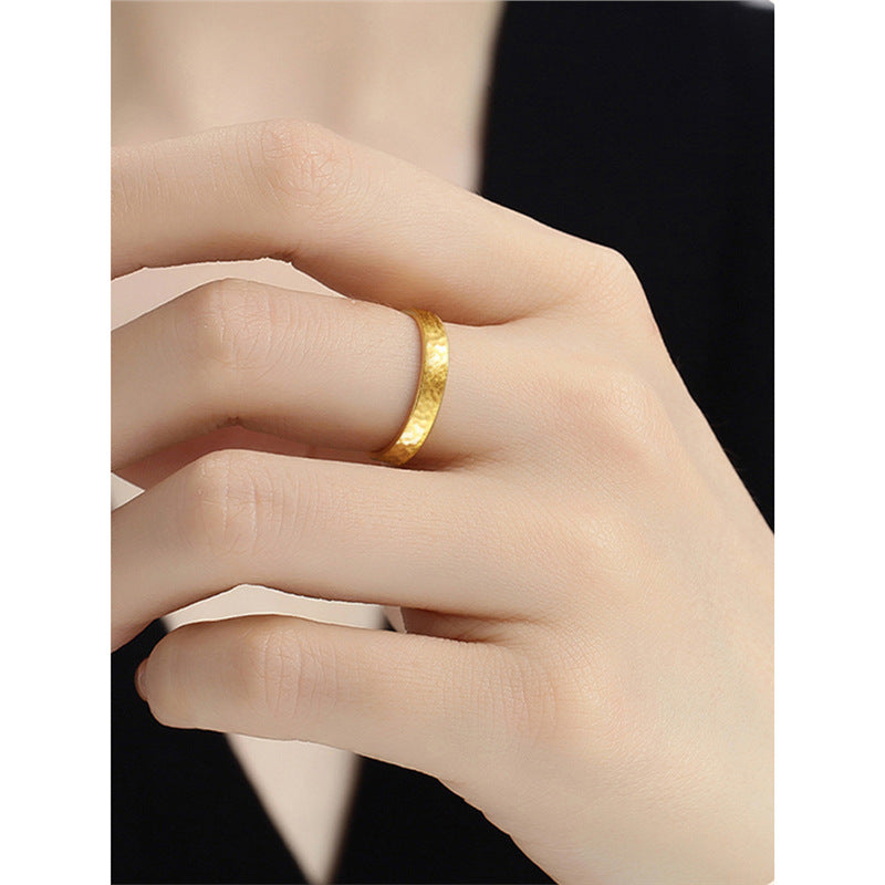 Textured Treasure Ring