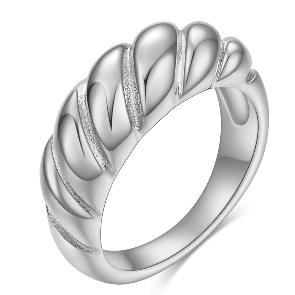 Golden Braid Ring