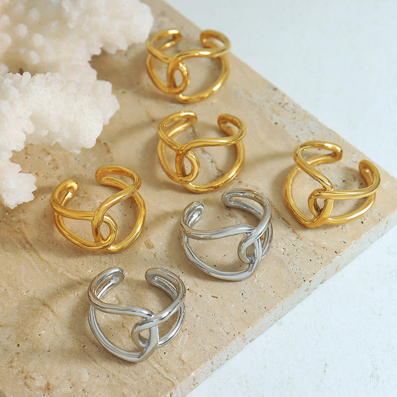 Wave Form Ring