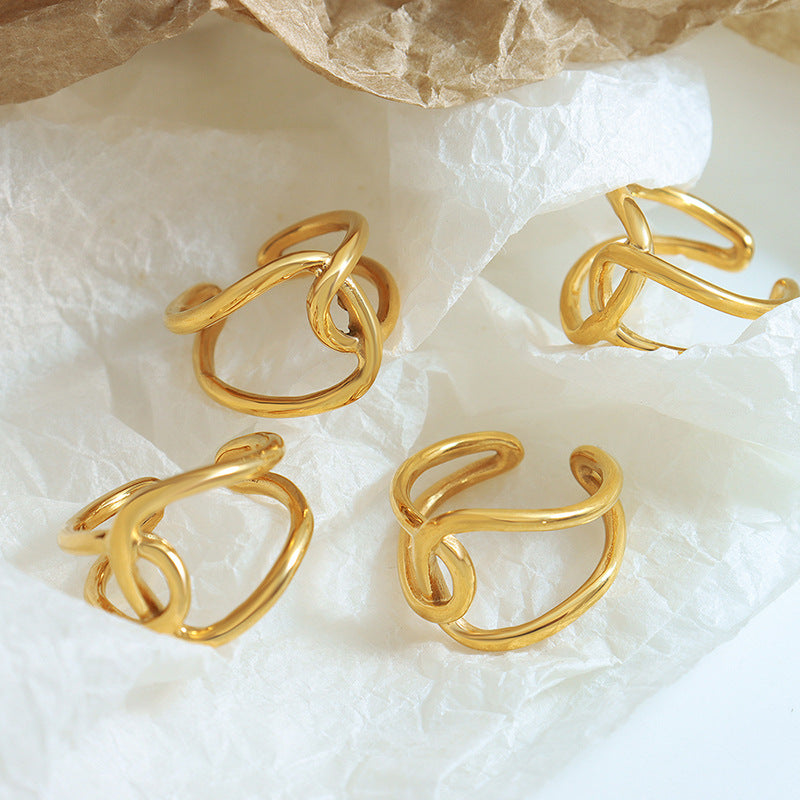 Wave Form Ring