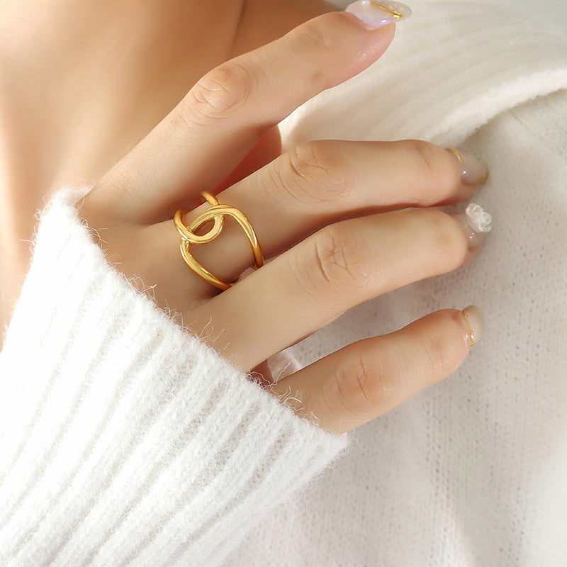 Wave Form Ring