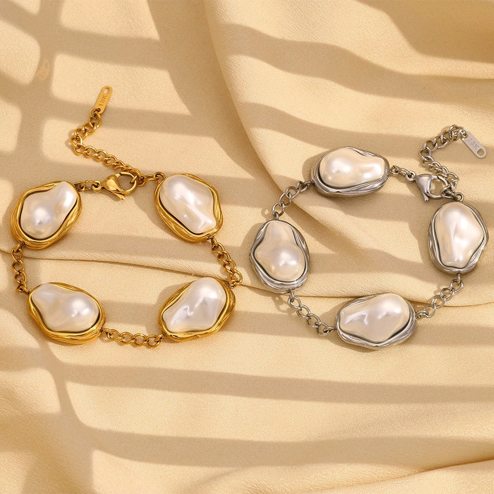 Baroque Pearl Bracelet