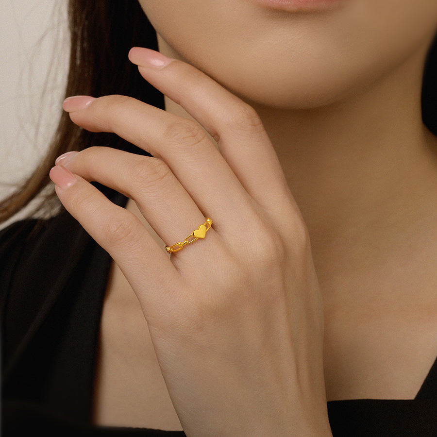 Chain of Love Ring
