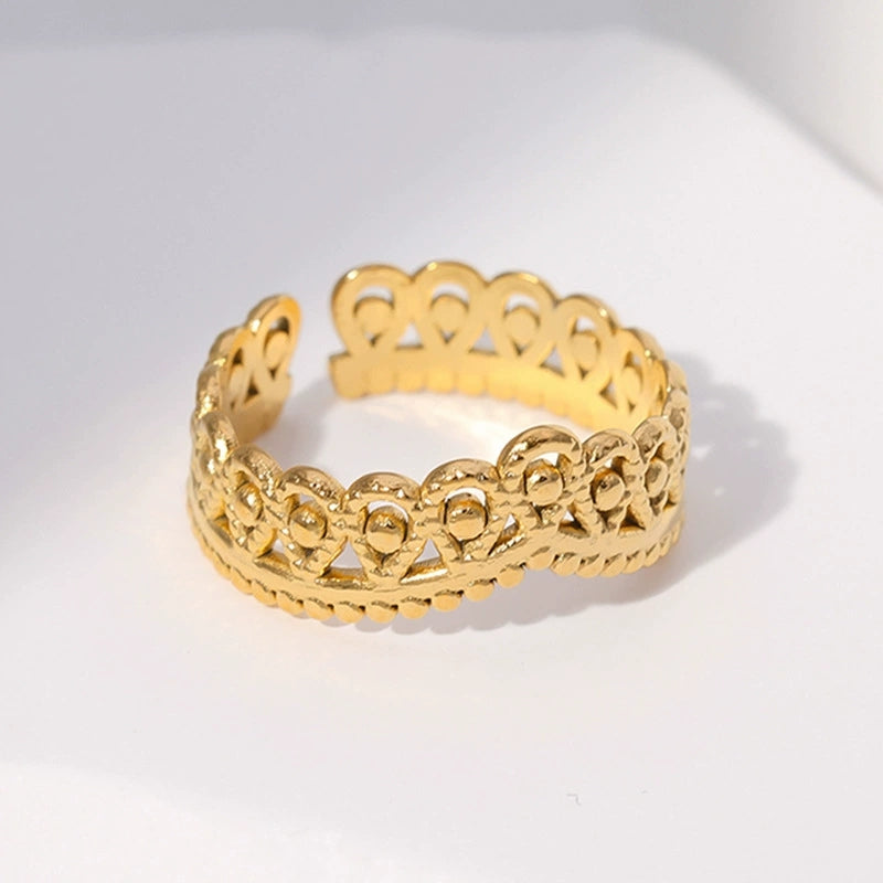 Delicate Crown Ring