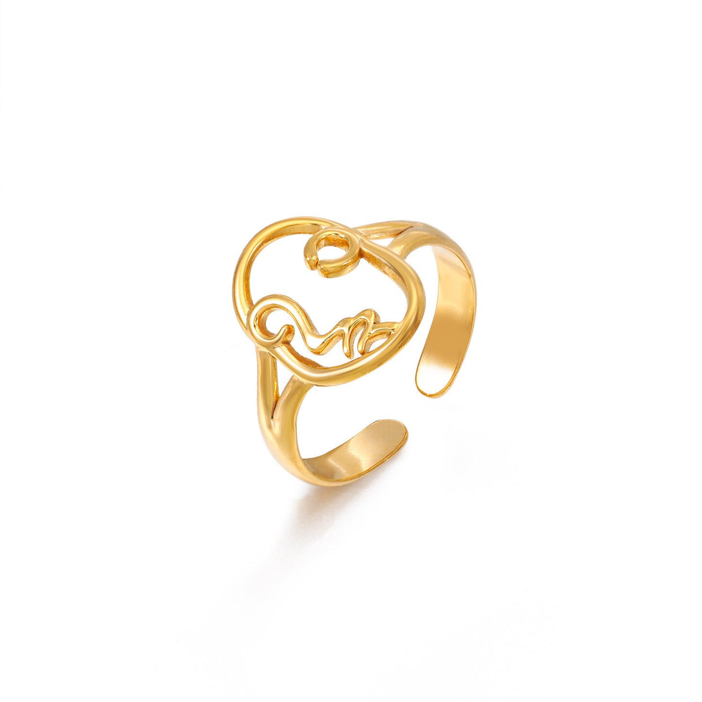 Portrait Silhouette Ring