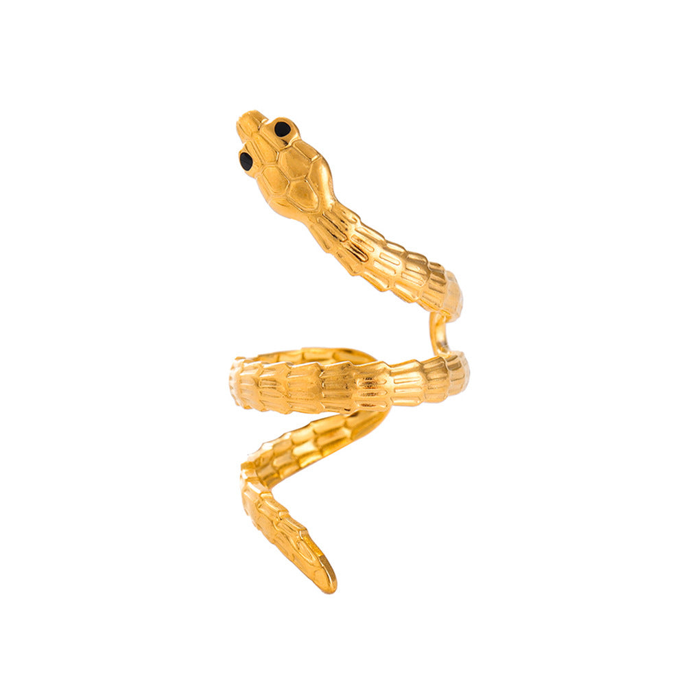 Serpentine Spiral Ring