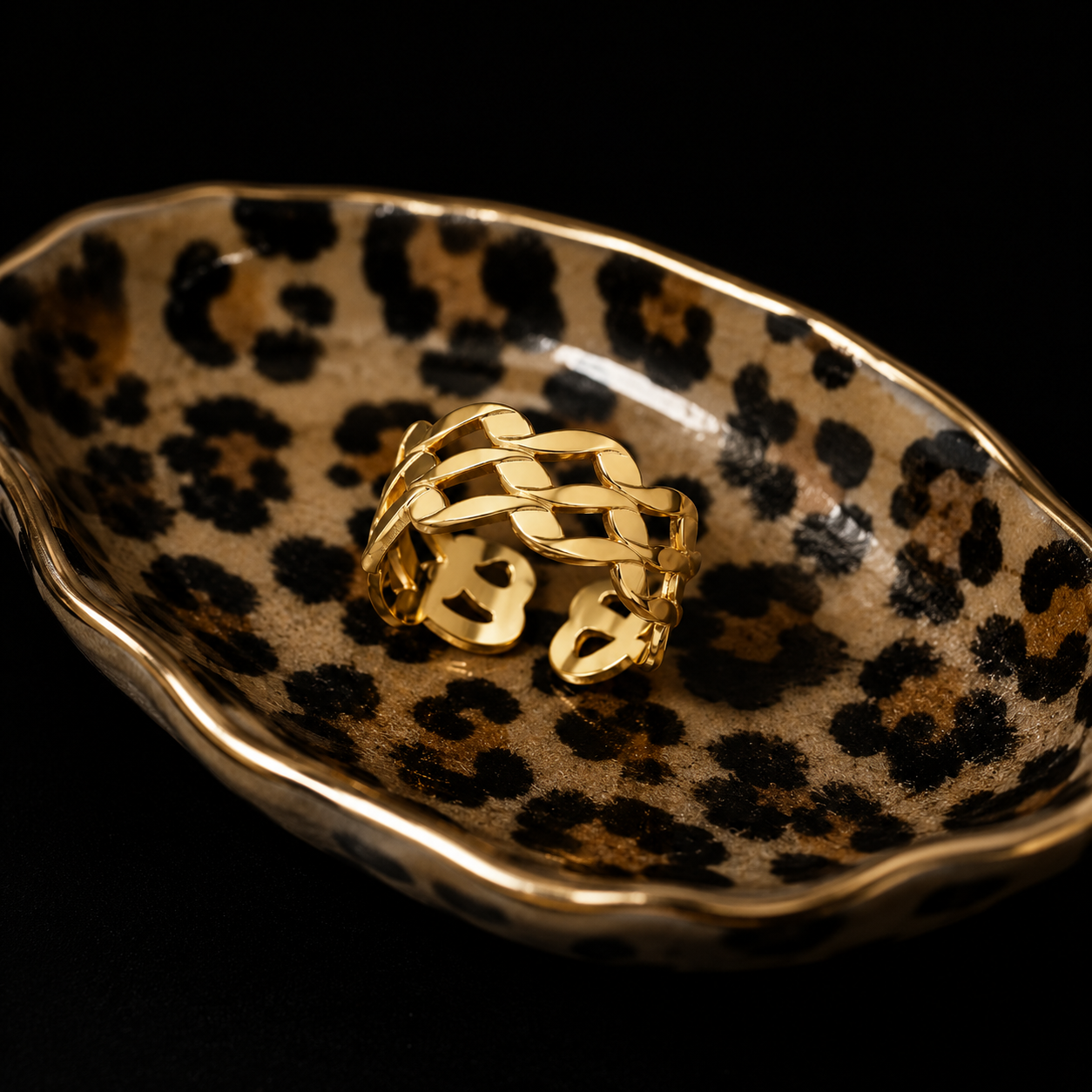 Woven Path Ring