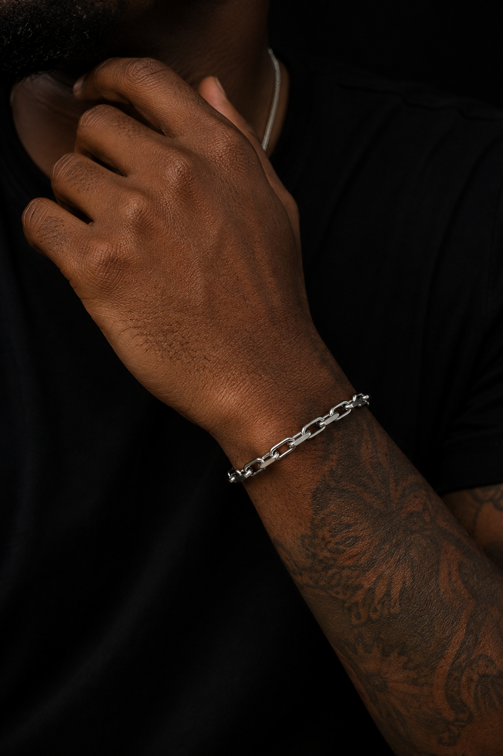 Bold Link Chain Bracelet | Waterproof Stainless Steel | Tarnish Resistant | Hypoallergenic