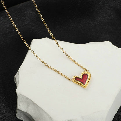 Crimson Heart Necklace