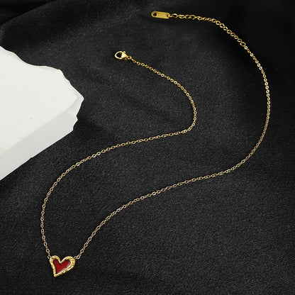 Crimson Heart Necklace