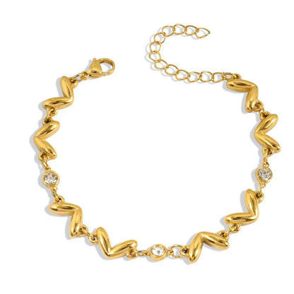 Heart Link Bracelet