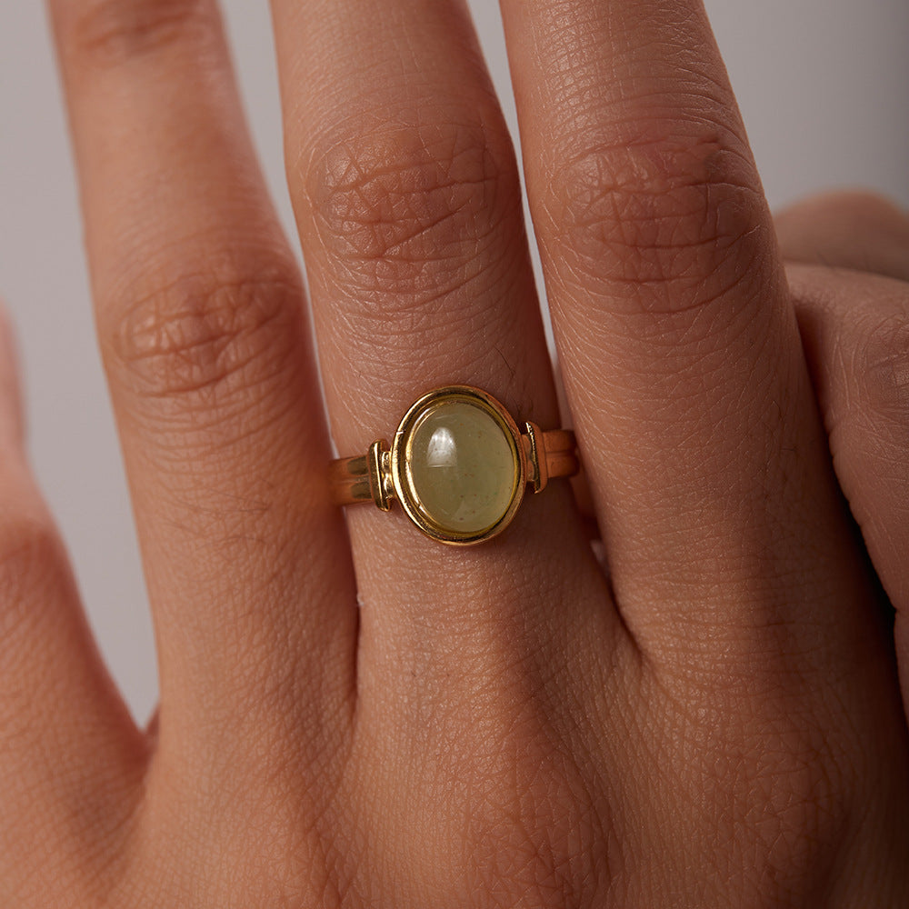 Natural Stone Rings