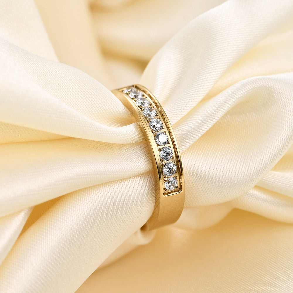 Diamond Highway Ring - Silver