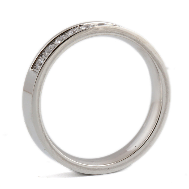 Diamond Highway Ring - Silver