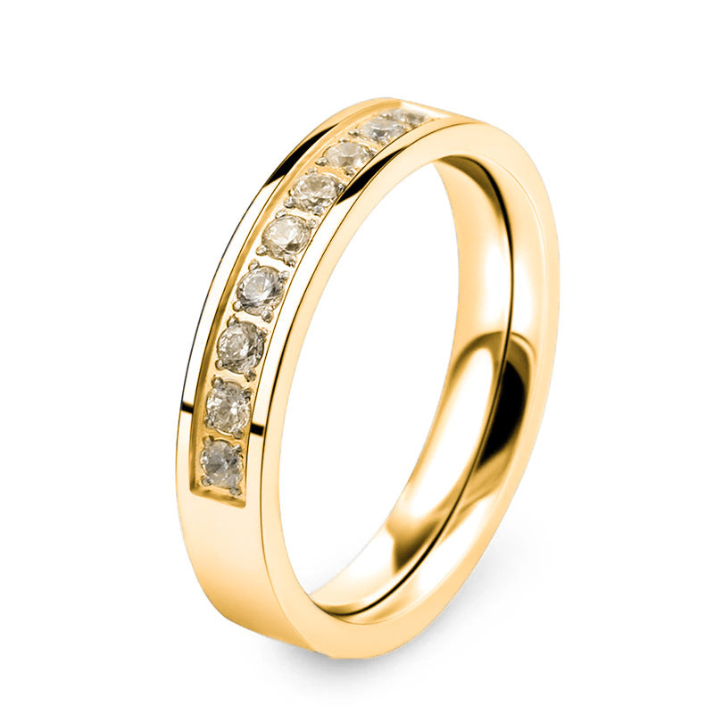 Diamond Highway Ring - Silver