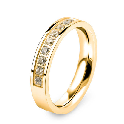 Diamond Highway Ring - Silver
