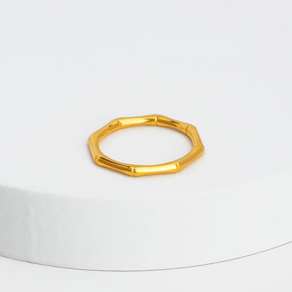 Bamboo  Single Joint Ring