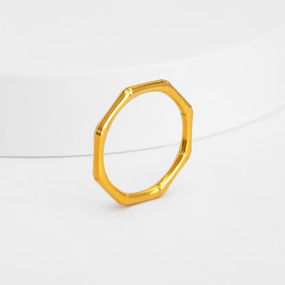 Bamboo  Single Joint Ring