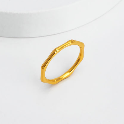 Bamboo  Single Joint Ring
