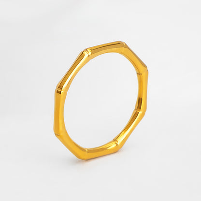 Bamboo  Single Joint Ring