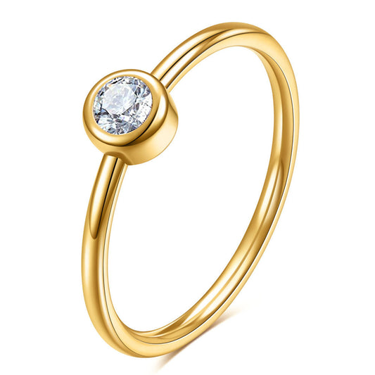 Simple Sparkle Ring