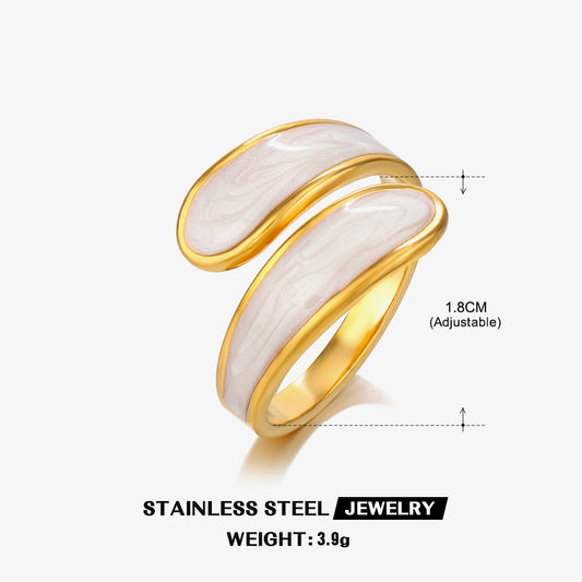 Ivory Embrace Ring