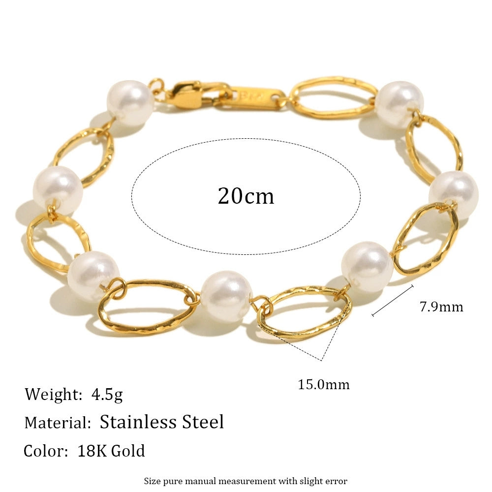 Pearl Link Bracelet