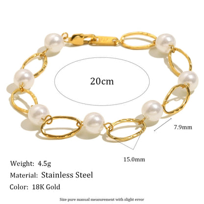 Pearl Link Bracelet