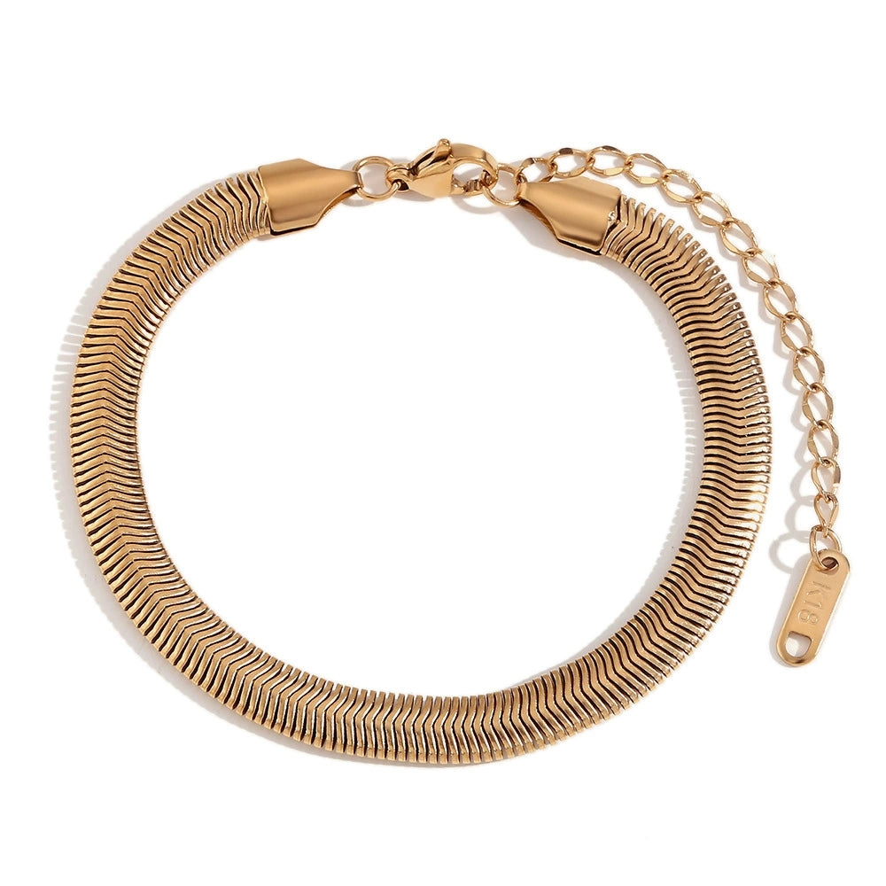 Herringbone Chain Bracelet
