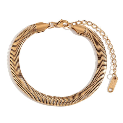 Herringbone Chain Bracelet