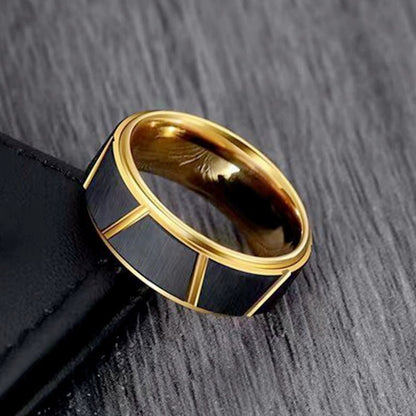 Contrast Band Ring