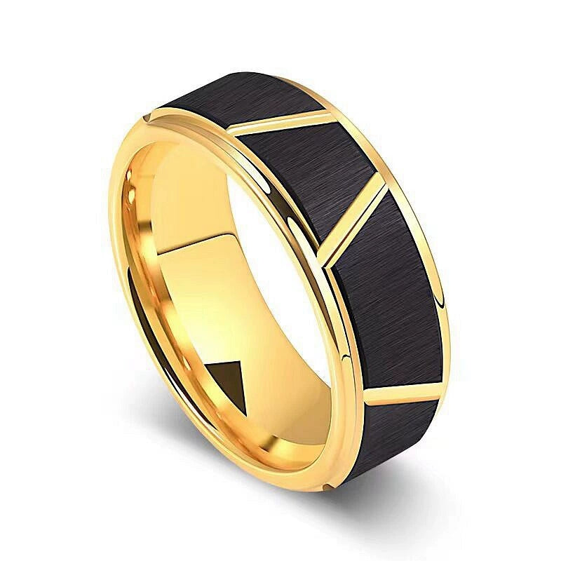 Contrast Band Ring