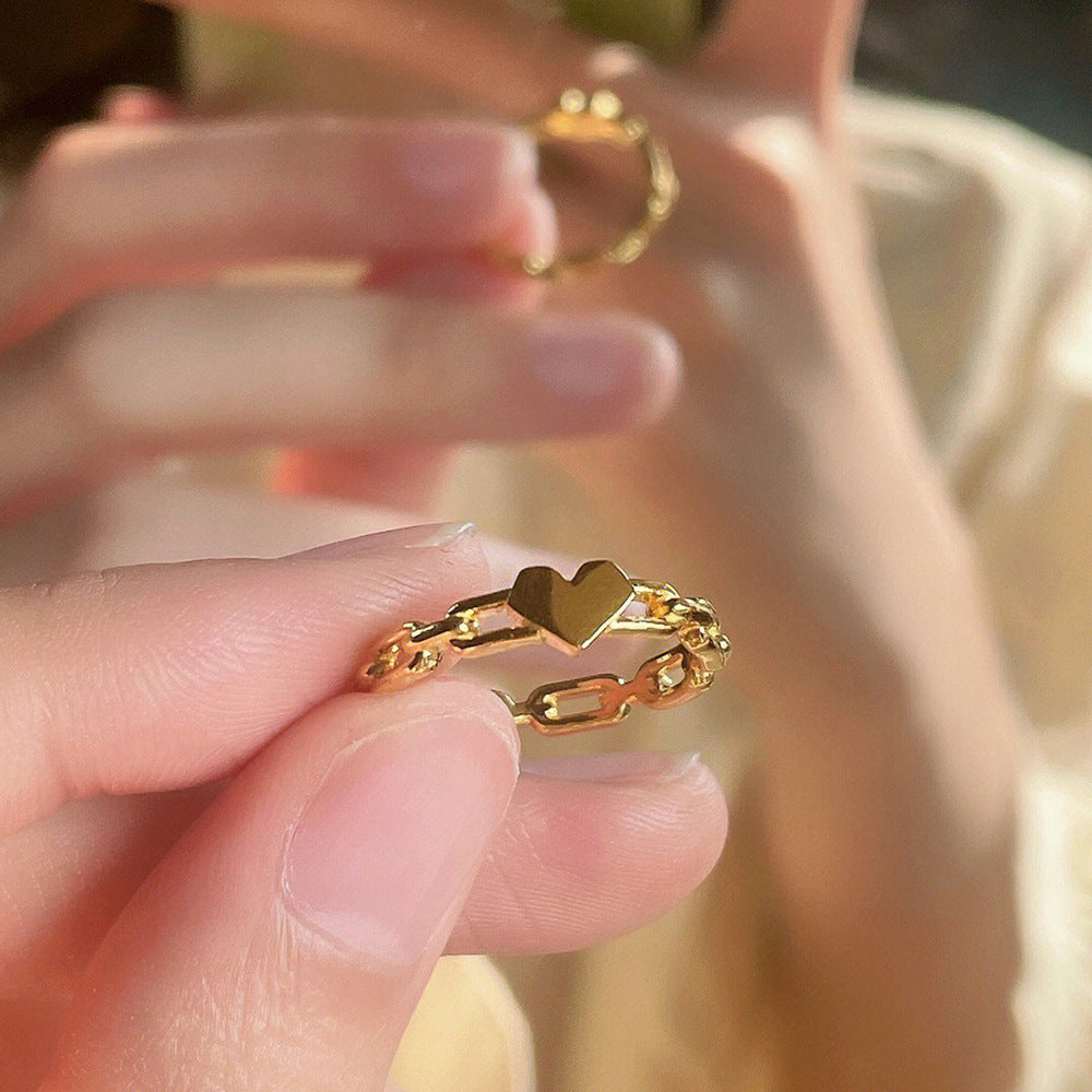 Chain of Love Ring