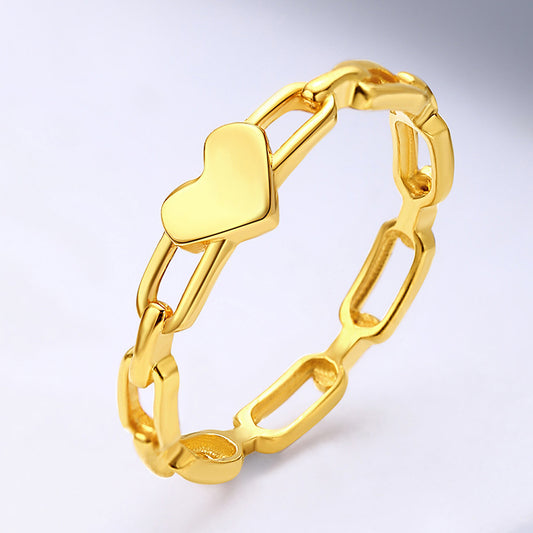Chain of Love Ring