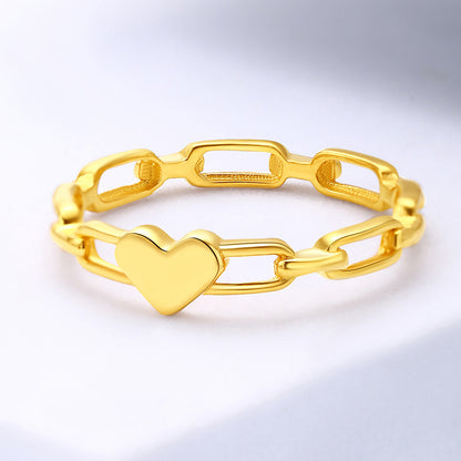 Chain of Love Ring
