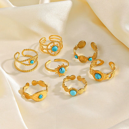 Turquoise Dreams Ring Set
