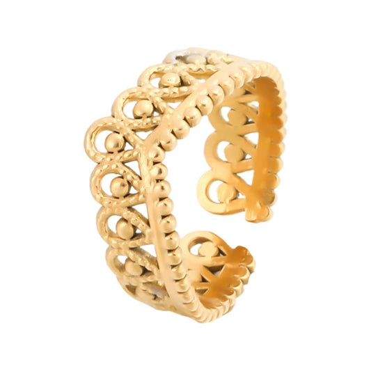 Delicate Crown Ring