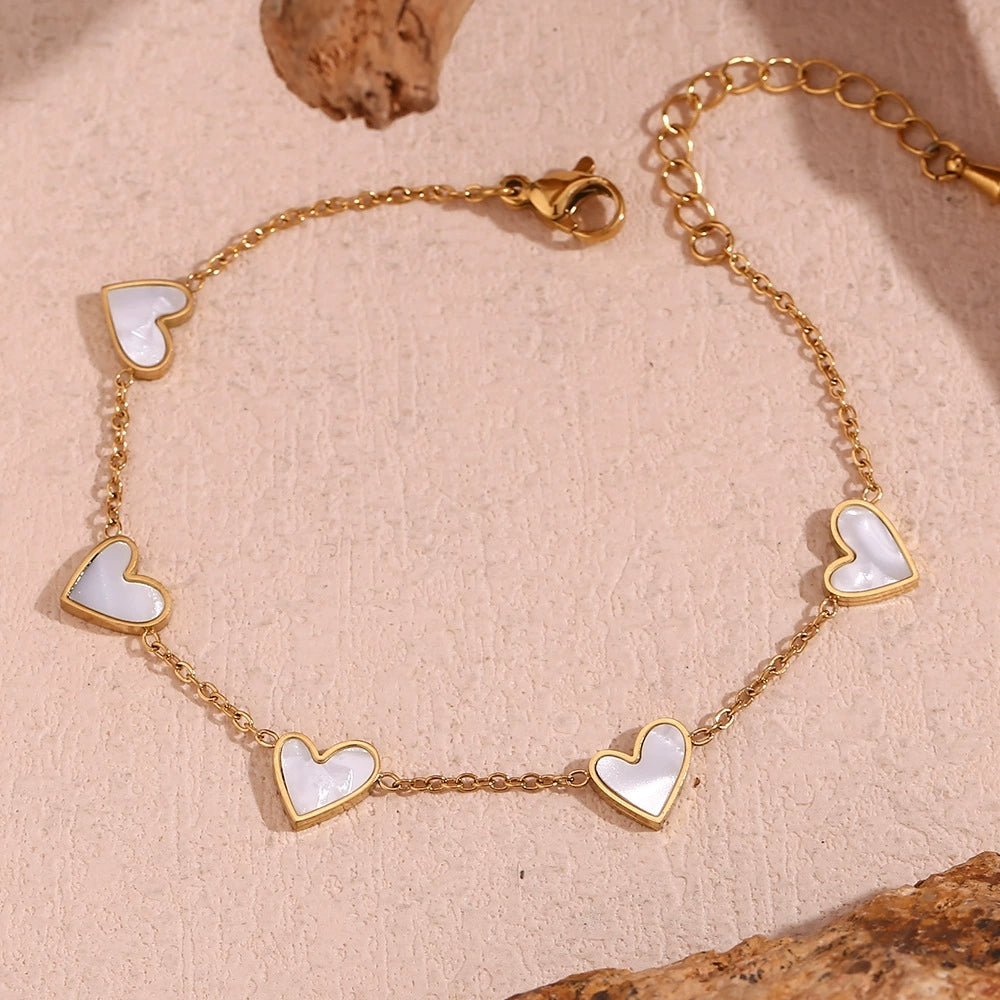 Connected Hearts Bracelet