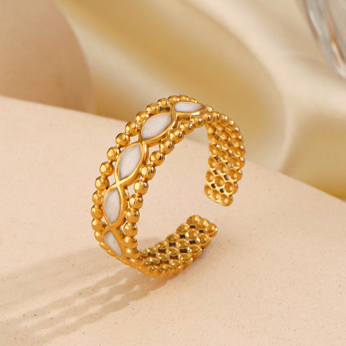 Midnight Marquise Ring