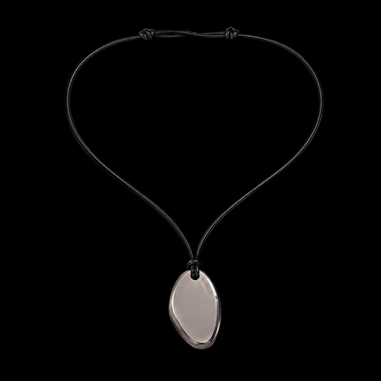 The Midnight Stone Pendant Necklace