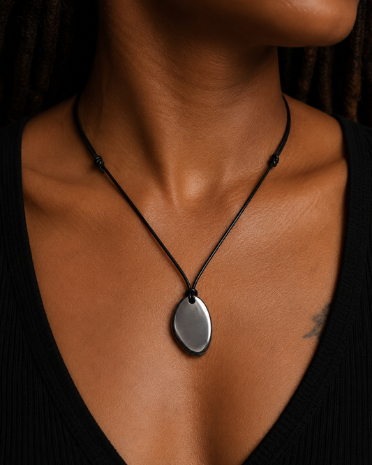 The Midnight Stone Pendant Necklace