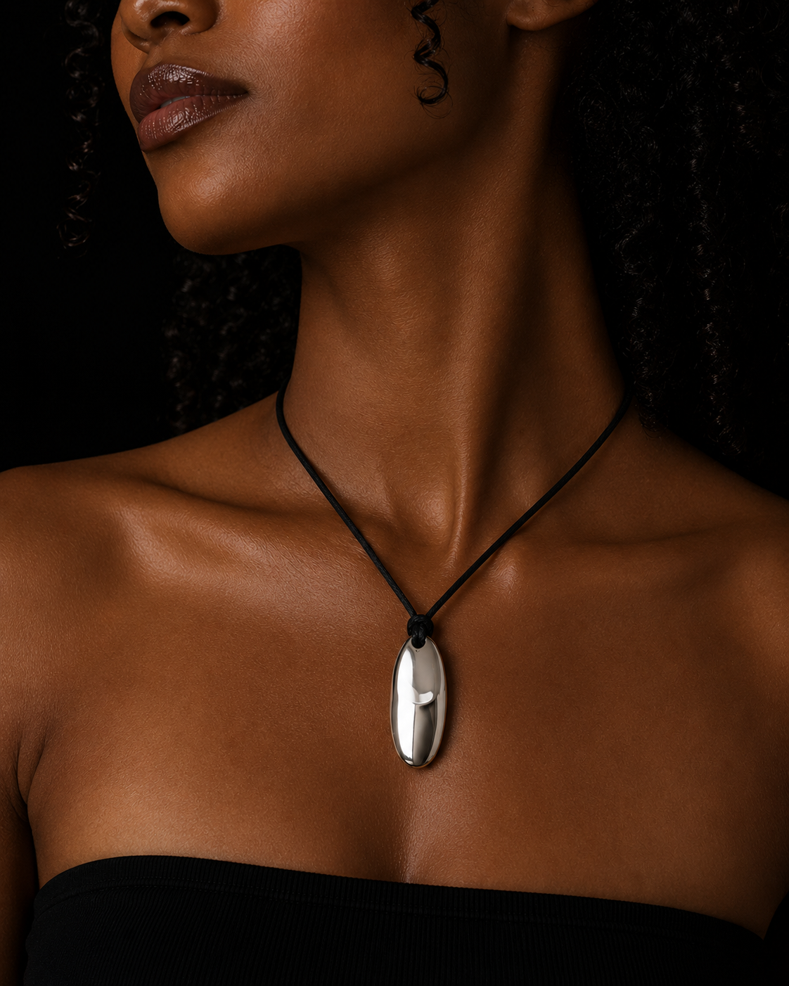 Stone Cord Necklace