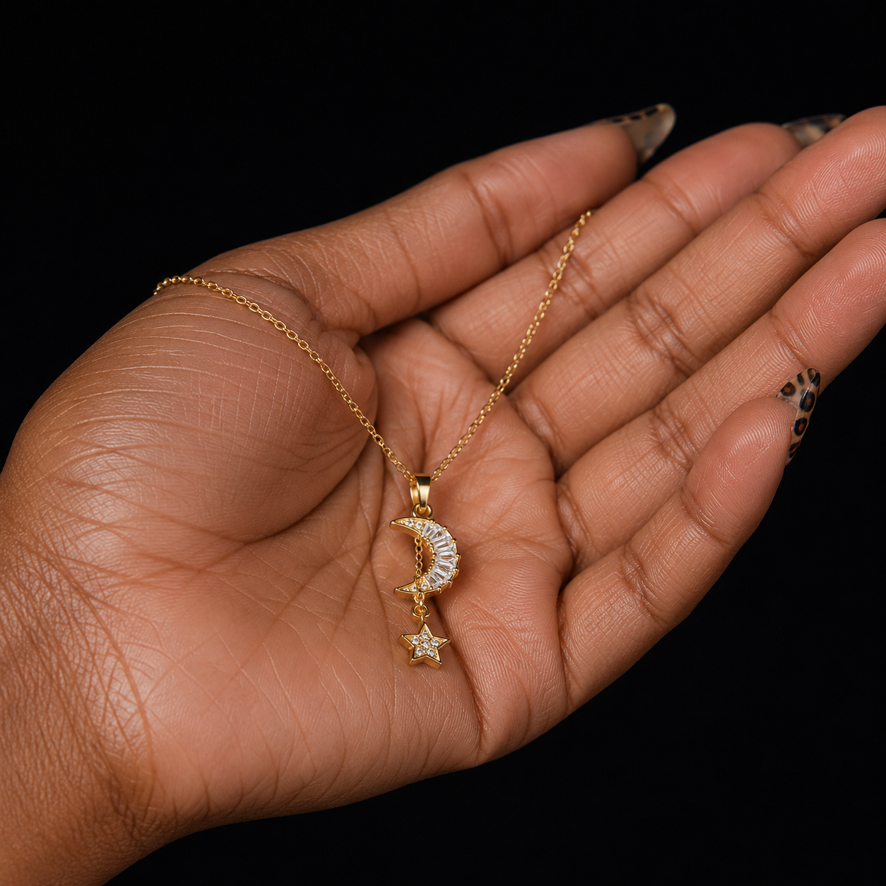 Moon & Star Celestial Lariat