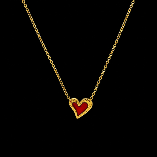Crimson Heart Necklace